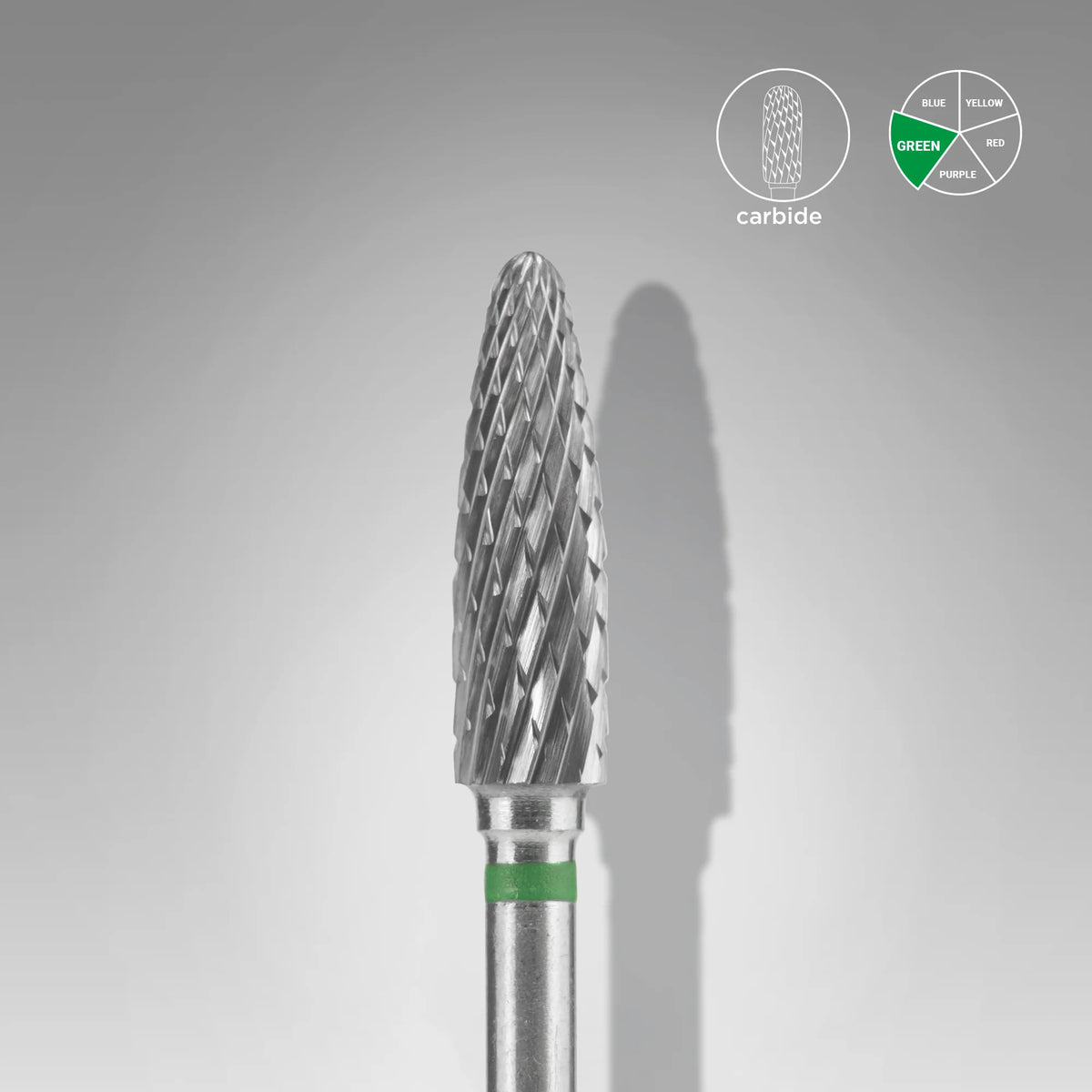 Embout carbure de maïs vert maïs Diamètre de la tête EXPERT 4 mm / pièce travaillante 14 mm - Staleks Pro
