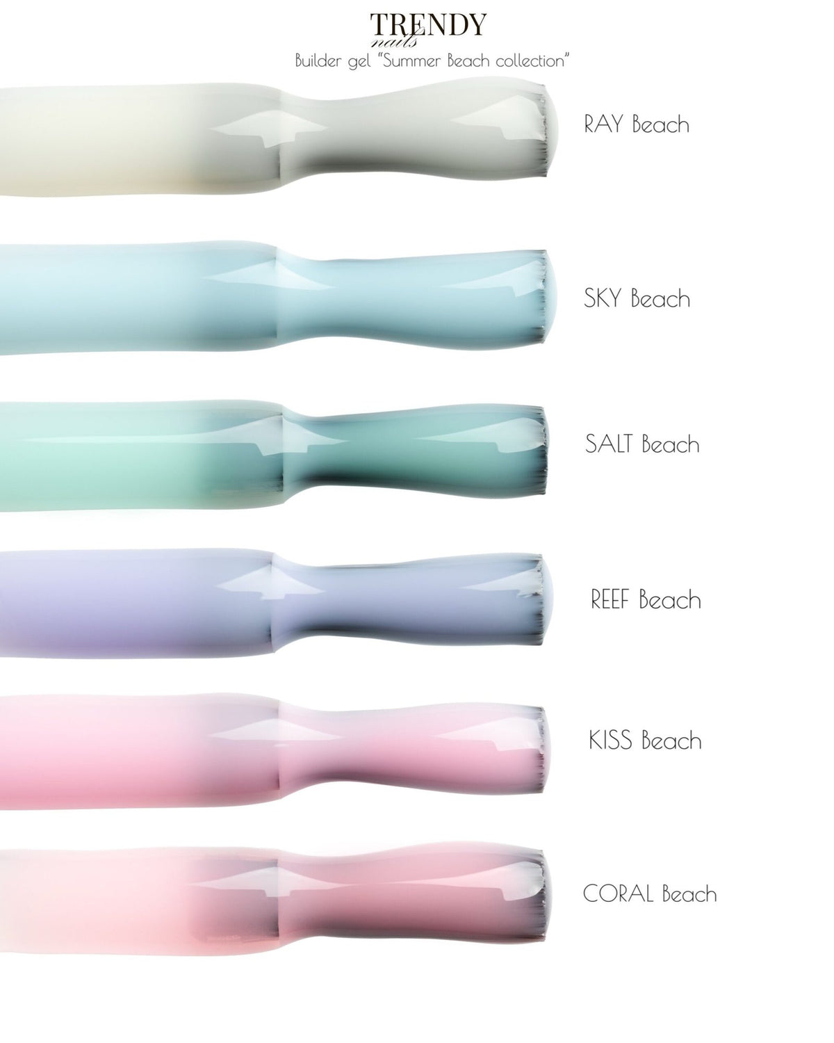 Summer Beach — Coffret 5 teintes 15 ml