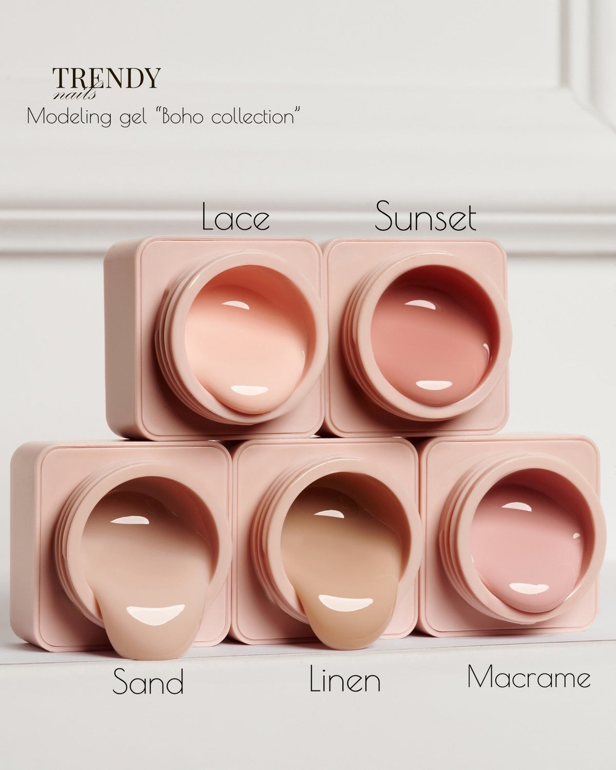 Coffret Collection BOHO – 5 GELS – 15 ml