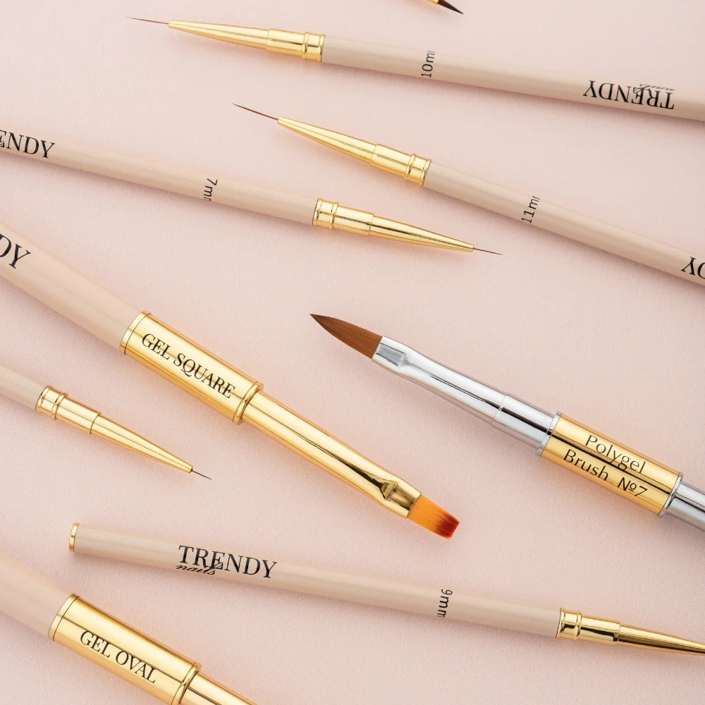 Pinceau Brush Gel Square – carré – PURE ART collection