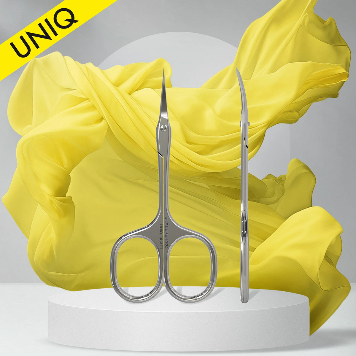 Ciseaux À Cuticules Professionnels « Ballerina » UNIQ 10 TYPE 3